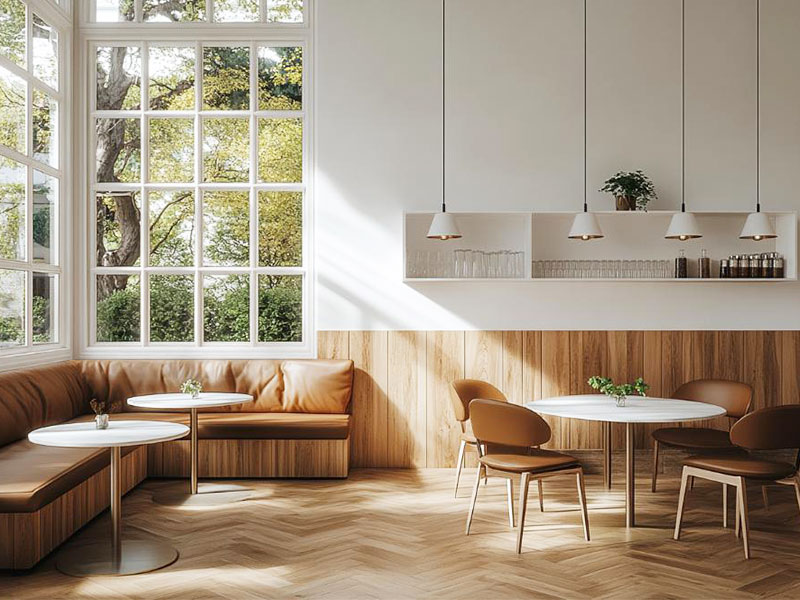 Light luxury restaurant project