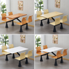 School cafeteria table and chair sets-4