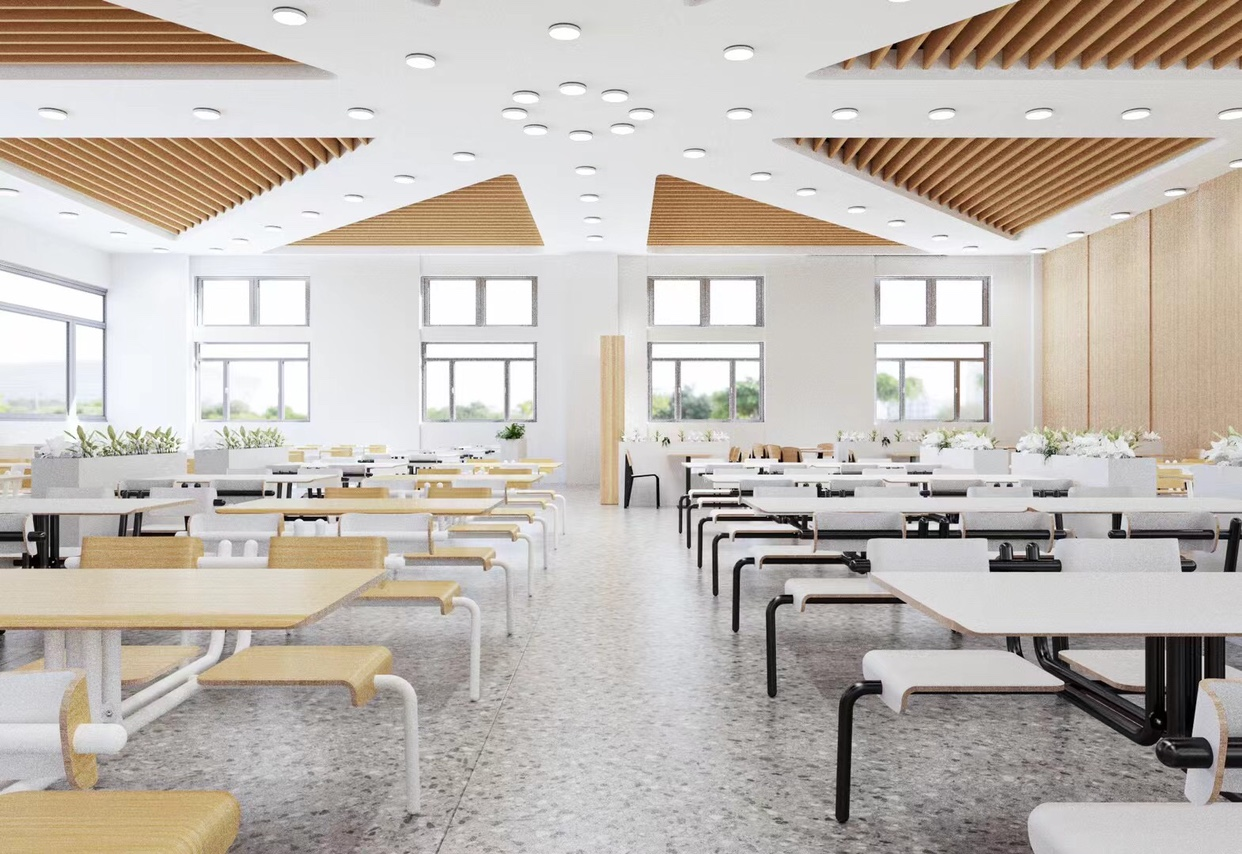 School Cafeteria Table And Chair Sets-5