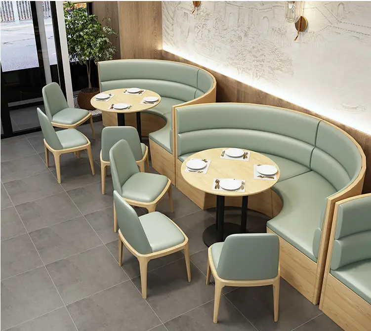 Semi-Circular Restaurant Booths2