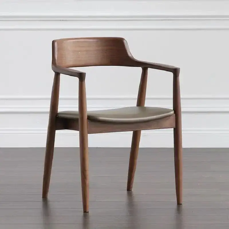 European style minimalist internet famous solid wood chairs